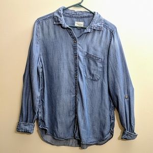 American Eagle Boyfriend Fit Large Women's Top